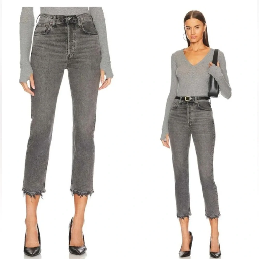 AGOLDE Riley Crop- 12.5 inch waist